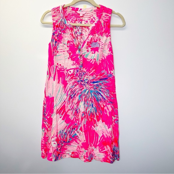 Lilly Pulitzer Dresses & Skirts - Lilly Pulitzer Essie Never Been Betta Hot Pink Sleeveless Dress Size XS